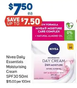 Foodland Nivea daily essentials moisturising cream offer