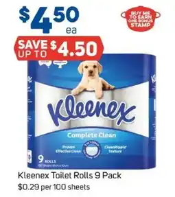 Foodland Kleenex toilet rolls offer