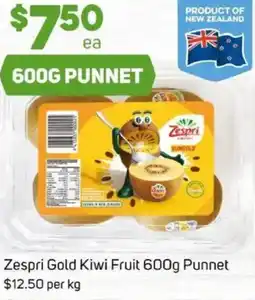 Foodland Zespri gold kiwi fruit punnet offer