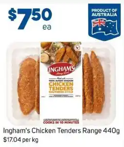Foodland Ingham's chicken tenders offer