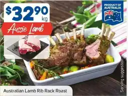 Foodland Australian lamb rib rack roast offer