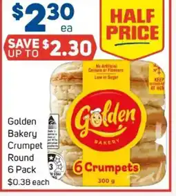 Foodland Golden bakery crumpet round offer