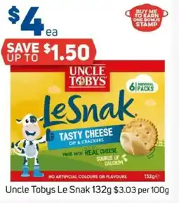 Foodland Uncle tobys le snak offer