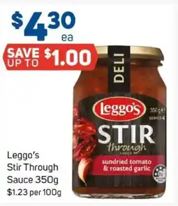 Foodland Leggo's stir through sauce offer