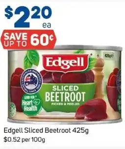 Foodland Edgell sliced beetroot offer