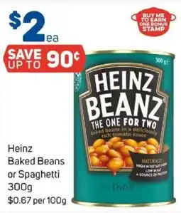 Foodland Heinz baked beans or spaghetti offer