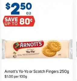 Foodland Arnott's yo-yo or scotch fingers offer