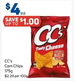 Foodland Cc's corn chips offer