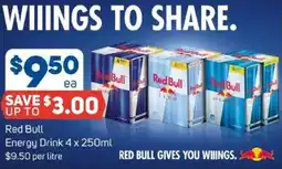 Foodland Red Bull Energy Drink offer