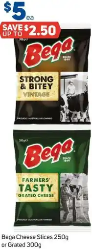 Foodland Bega Cheese Slices or Grated offer