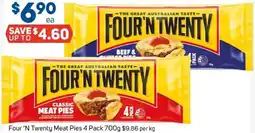Foodland Four 'N Twenty Meat Pies offer