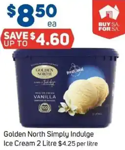 Foodland Golden North Simply Indulge Ice Cream offer
