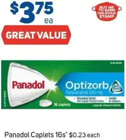 Foodland Panadol Caplets offer