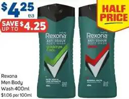 Foodland Rexona Men Body Wash offer