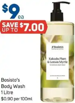 Foodland Bosisto's Body Wash offer