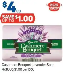 Foodland Cashmere Bouquet Lavender Soap offer