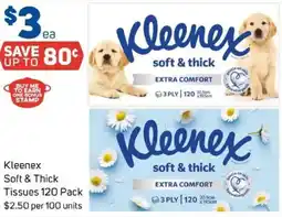 Foodland Kleenex Soft & Thick Tissues offer