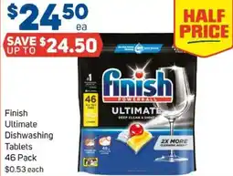 Foodland Finish Ultimate Dishwashing Tablets offer