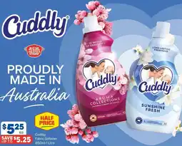 Foodland Cuddly Fabric Softener offer