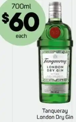 Foodland Tanqueray London Dry Gin offer