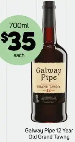 Foodland Galway Pipe 12 Year Old Grand Tawny offer