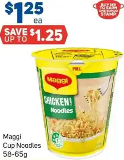 Foodland Maggi Cup Noodles offer
