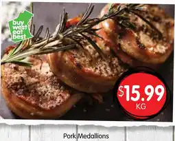 Spudshed Pork Medallions offer