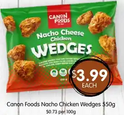 Spudshed Canon Foods Nacho Chicken Wedges offer