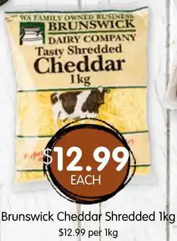 Spudshed Brunswick Cheddar Shredded offer