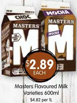 Spudshed Masters Flavoured Milk offer