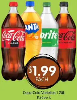 Spudshed Coca-Cola Varieties offer