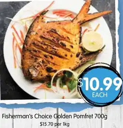Spudshed Fisherman's Choice Golden Pomfret offer