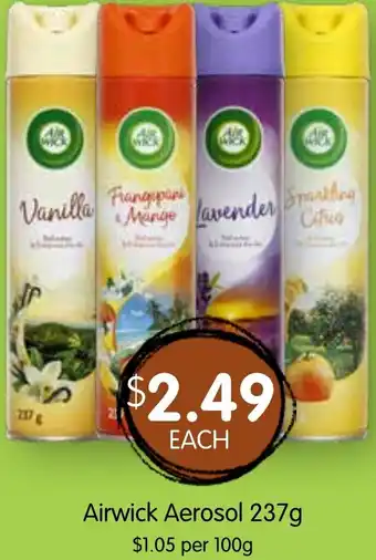 Spudshed Airwick Aerosol offer