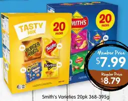 Spudshed Smith's Varieties offer