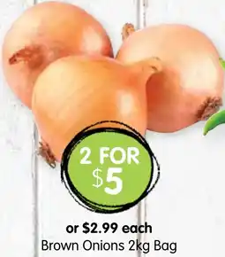 Spudshed Brown Onions offer