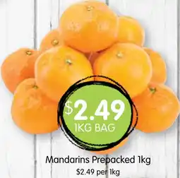 Spudshed Mandarins Prepacked offer