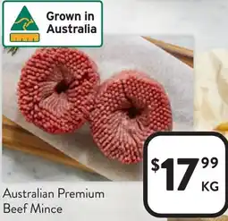 Foodworks Australian Premium Beef Mince offer