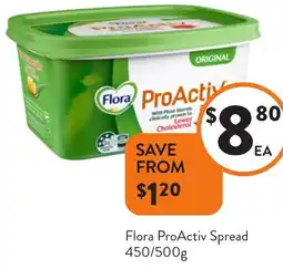 Foodworks Flora ProActiv Spread offer