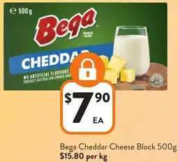 Foodworks Bega Cheddar Cheese Block offer