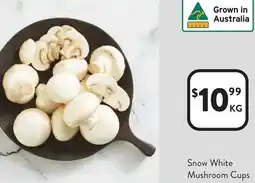 Foodworks Snow White Mushroom Cups offer