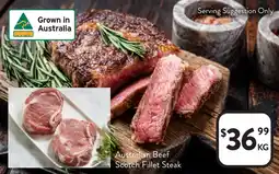 Foodworks Australian Beef Scotch Fillet Steak offer