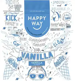 healthylife Happy Way Whey Protein Powder Vanilla 2kg offer