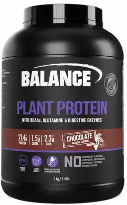 healthylife Balance Plant Protein Powder Chocolate 2kg offer