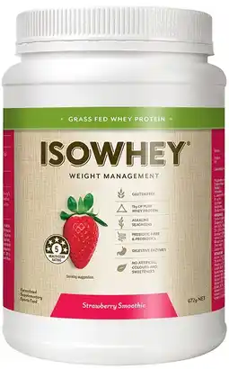 healthylife IsoWhey Complete Strawberry Smoothie 672g offer