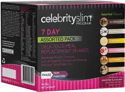 healthylife Celebrity Slim 7 Day Assorted Pack Meal Replacement Shakes 14 x 55g offer