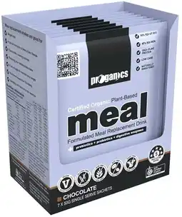 healthylife Proganics Organic Plant Based Meal Replacement Chocolate 350g offer
