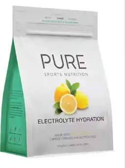 healthylife Pure Sports Nutrition Electrolyte Hydration Powder Lemon 500g offer