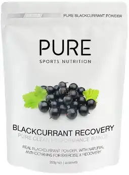 healthylife Pure Sports Nutrition Blackcurrant Recovery 200g offer