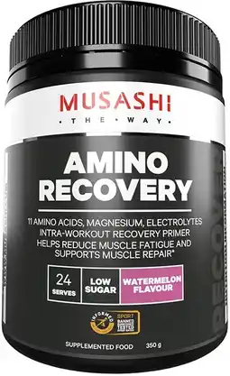 healthylife Musashi Amino Recovery Powder Watermelon 350g offer