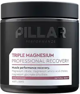 healthylife Pillar Performance Triple Magnesium Powder Natural Berry 200g offer